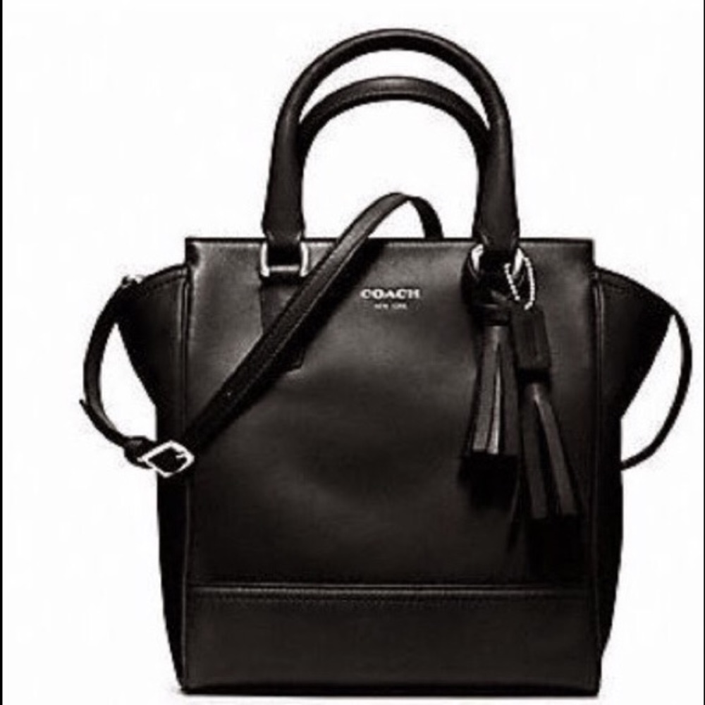 Coach Leather Tanner Convertible Tote Crossbody